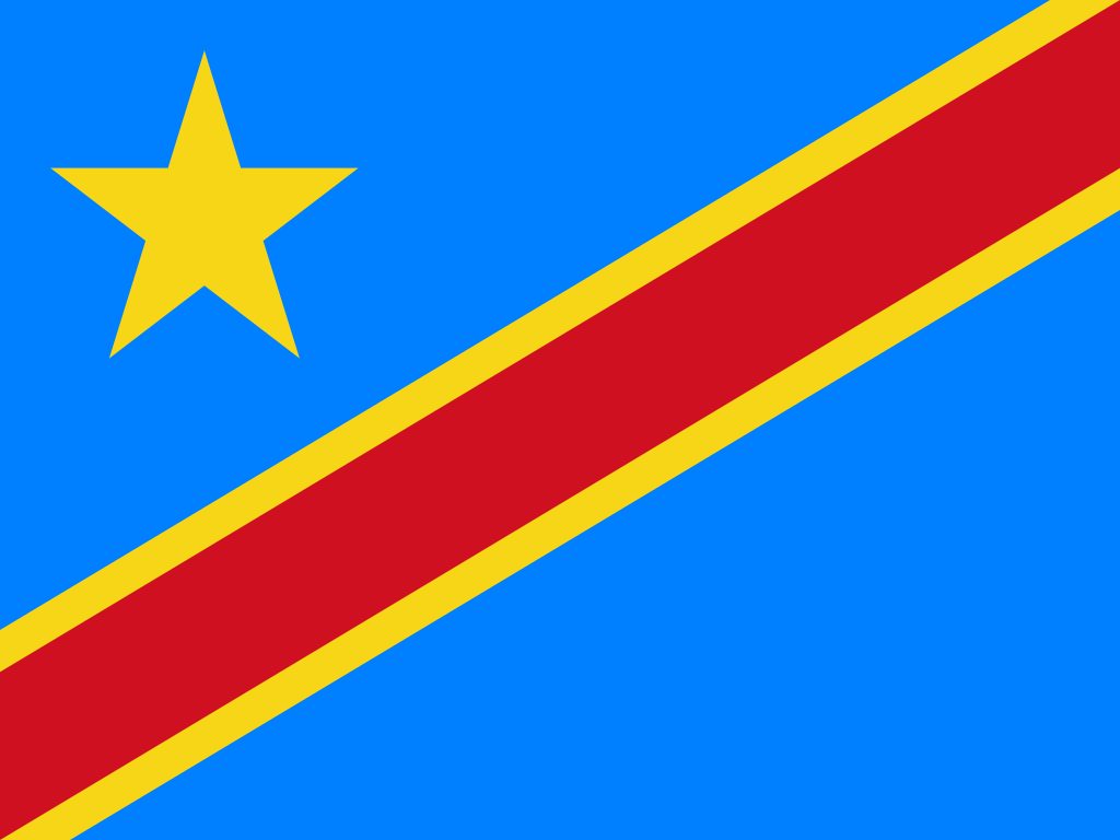 Dempcratic Republic of Congo Flag